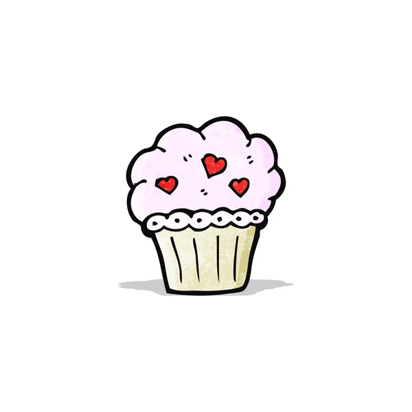 Cartoon Cupcake — Stockvector