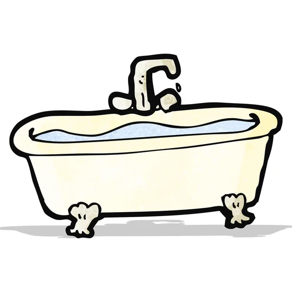 Cartoon bathtub — Stock Vector