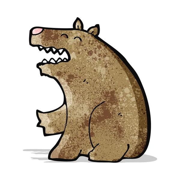 Oso de dibujos animados — Vector de stock