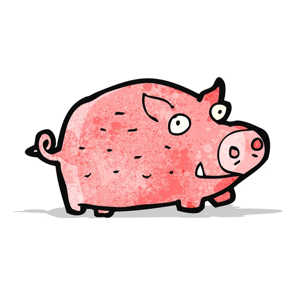 Świnia kreskówkowa — Wektor stockowy