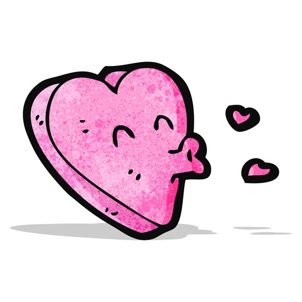 Αστείο καρτούν καρδιά — Διανυσματικό Αρχείο