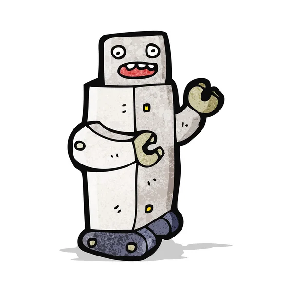 Robot kreskówkowy — Wektor stockowy