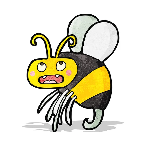 Abeja de dibujos animados — Vector de stock