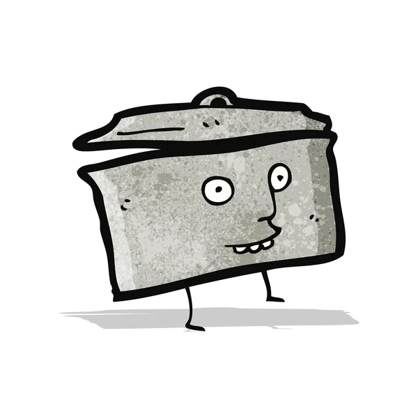 Cocina de dibujos animados pan — Vector de stock