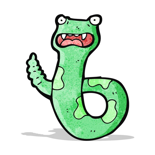 Tecknad orm — Stock vektor