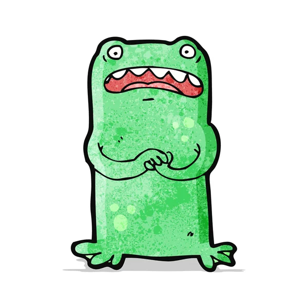 Cartoon frog — ストックベクタ