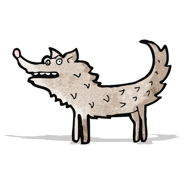 Cartoon wolf — Stock Vector