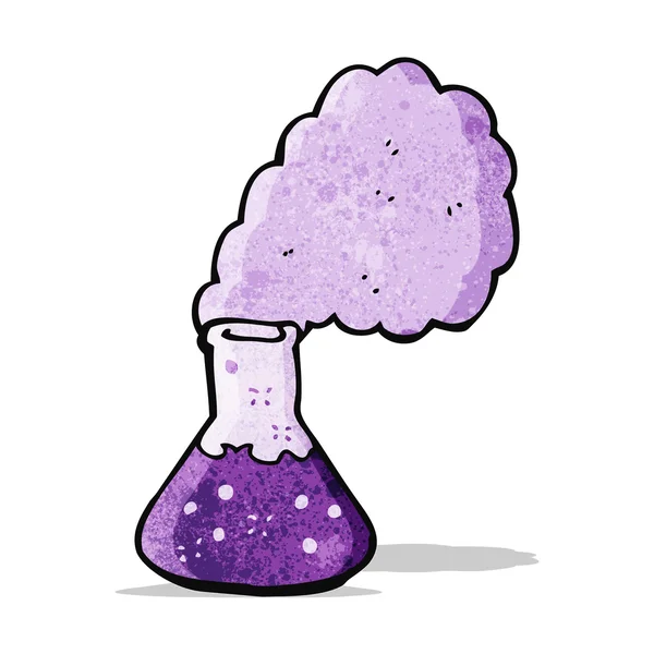 Química burbujeante de dibujos animados — Vector de stock