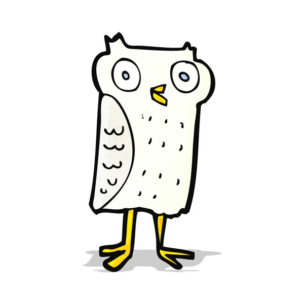 Cartoon little owl Stock Illustration
