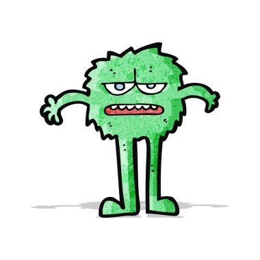 kızgın küçük canavar çizgi film