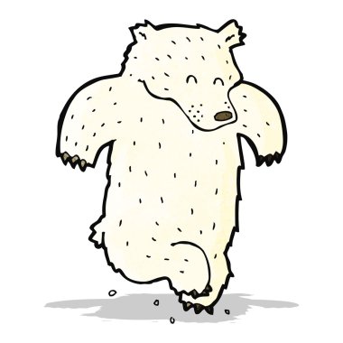 Kutup ayısı çizgi film dans