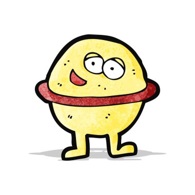 karikatür mutlu gezegen