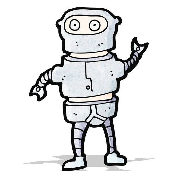 Cartoon robot — Stock Vector