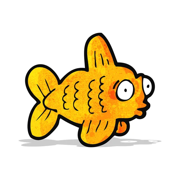 Funny cartoon fish — Stock Vector