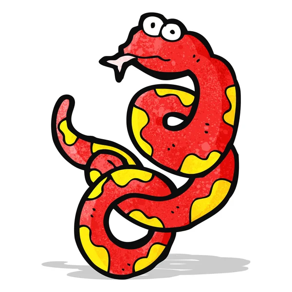 Serpiente de dibujos animados — Archivo Imágenes Vectoriales