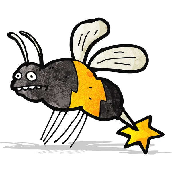 卡通刺痛黄蜂 — 图库矢量图片