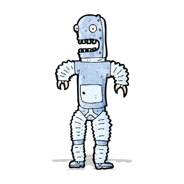 Robot de dibujos animados — Vector de stock