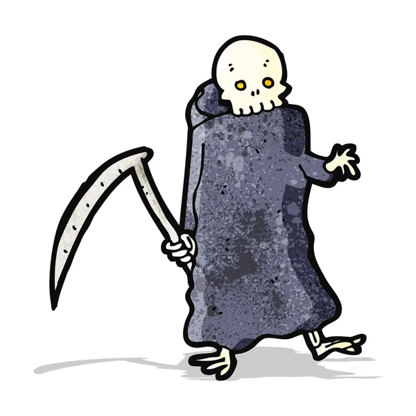 Ölüm tırpan karikatür