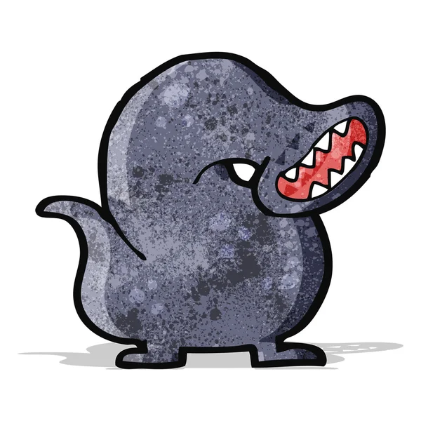 Reus leech monster cartoon — Stockvector