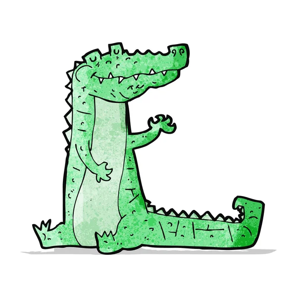Kreskówka krokodyl — Wektor stockowy