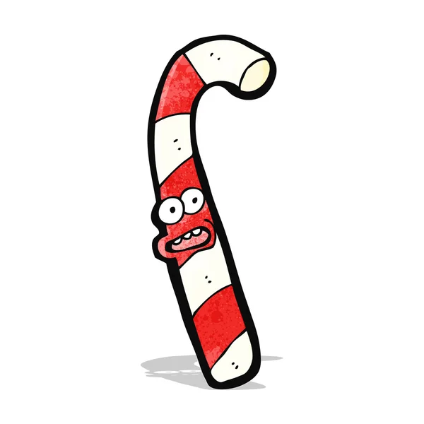 卡通糖果手杖 — 图库矢量图片