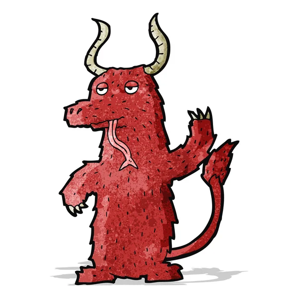 Cartoon vriendelijk monster — Stockvector