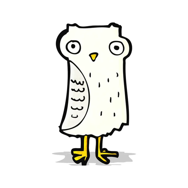 Cartoon little owl Stock Illustration