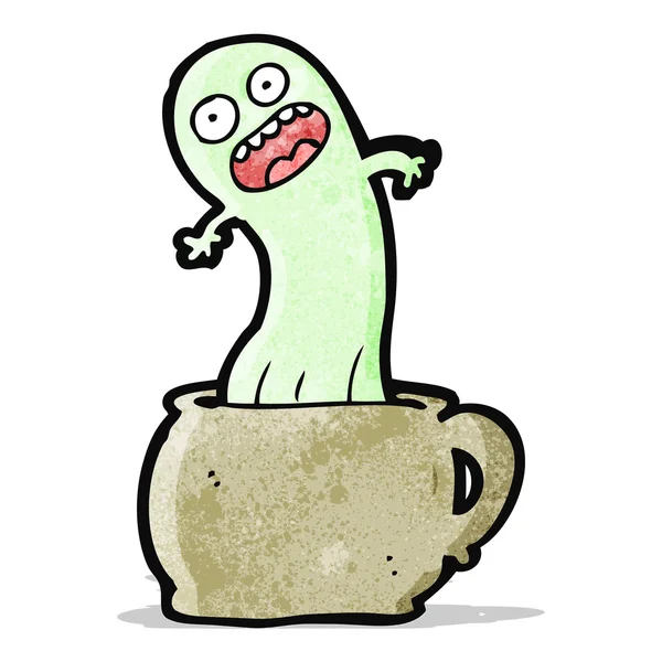 Funny cartoon monster Stock Illustration