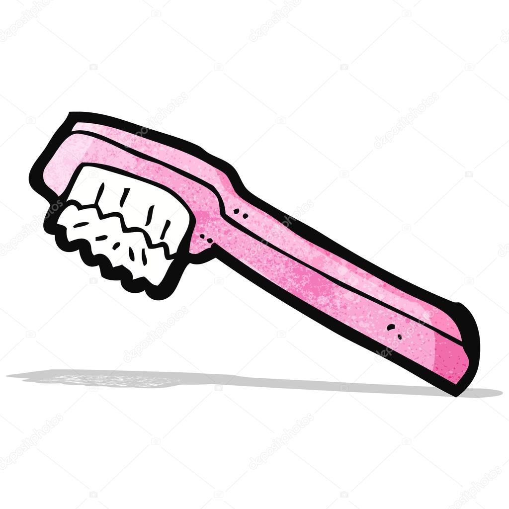 brosse à dents dessin animé — Image vectorielle ...