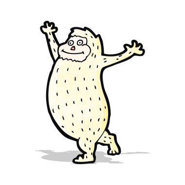 çizgi film yeti canavar