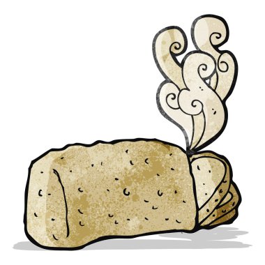 Sıcak ekmek çizgi filmi.