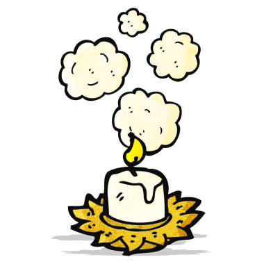 çizgi film antik şamdan