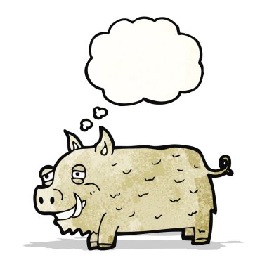 karikatür yaban domuzu