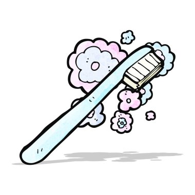 karikatür diş fırçası