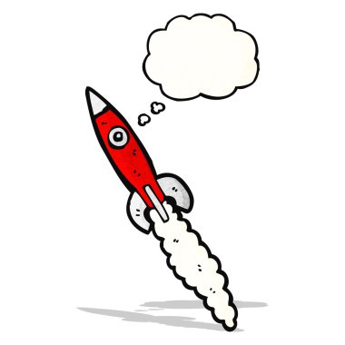 çizgi film uzay roketi