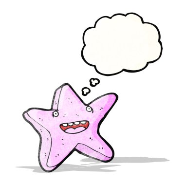 Deniz yıldızı karikatür 