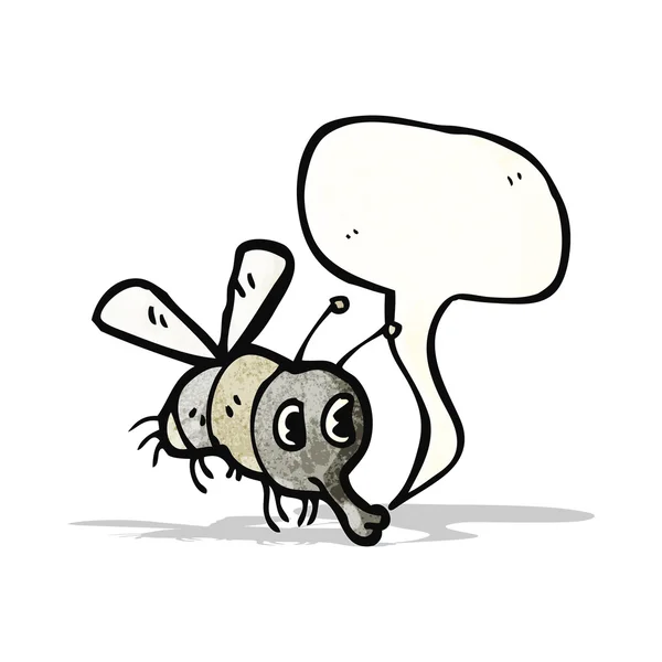 Mosca dos desenhos animados — Vetor de Stock