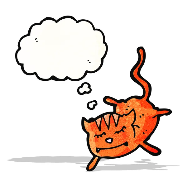 Karikatür komik kedi — Stok Vektör