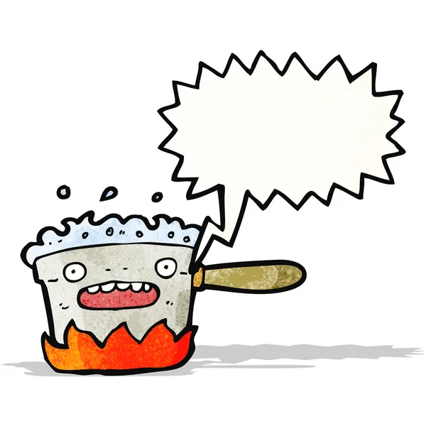 Cartoon keuken pan — Stockvector