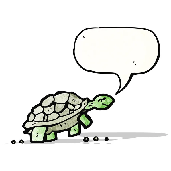 Cartoon sköldpadda — Stock vektor