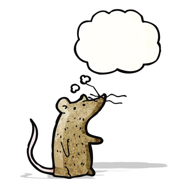 Schattig muis cartoon — Stockvector