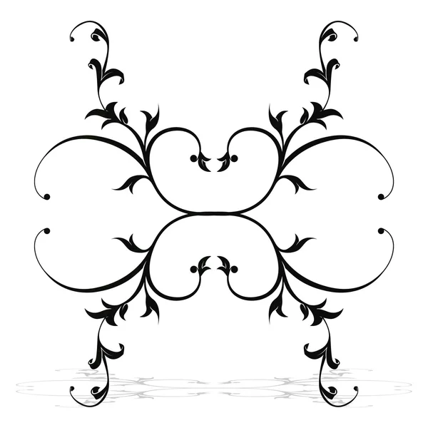 Декоративный цветочный узор — стоковый вектор