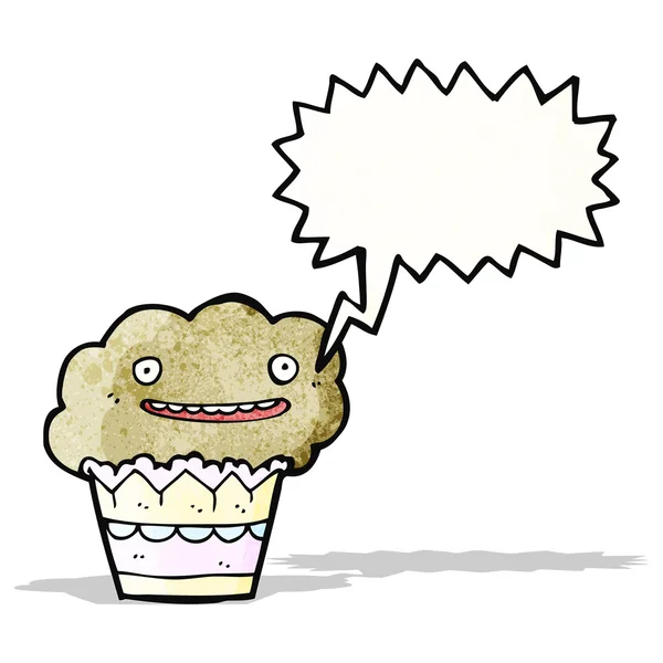 Karikatür muffin — Stok Vektör