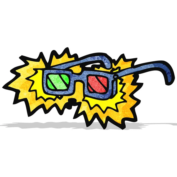 Cartoon x-ray specs — Stockvector