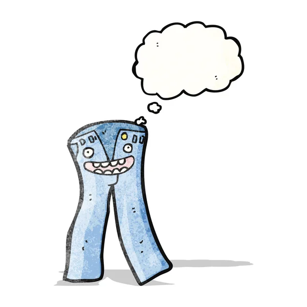 Cartoon-Jeans — Stockvektor