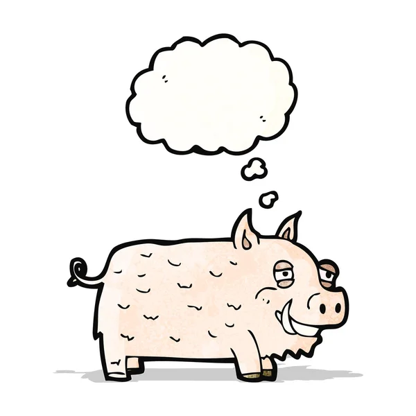 Cochon de bande dessinée — Image vectorielle