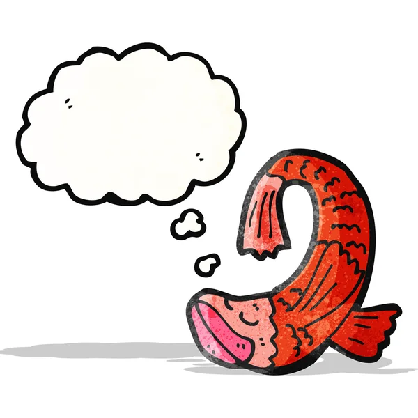 Peşte de desene animate — Vector de stoc