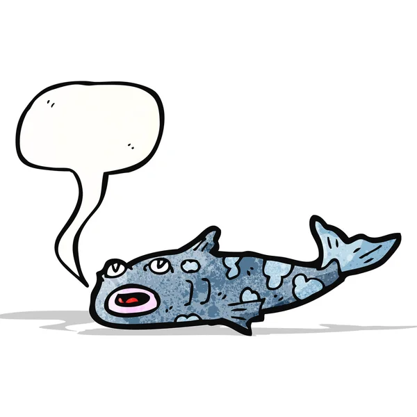 Pesce del fumetto — Vettoriale Stock