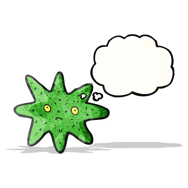 Caricature étoile de mer — Image vectorielle