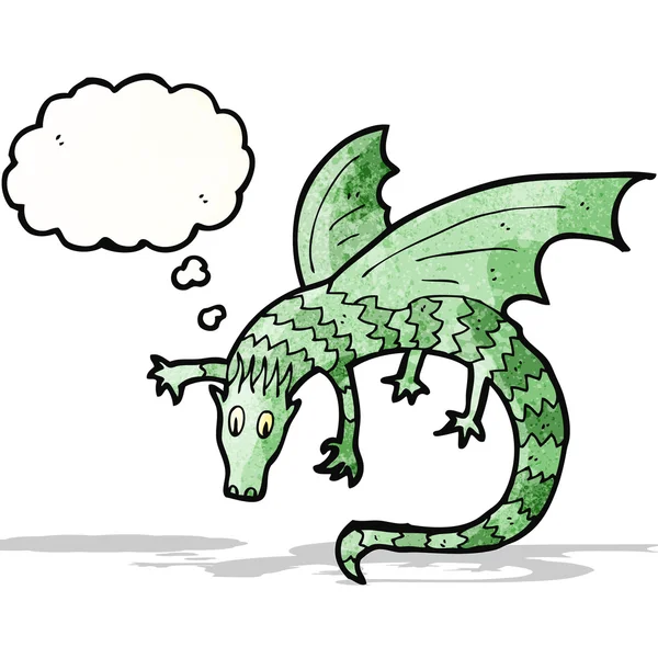 Dragon illustration — Stock vektor